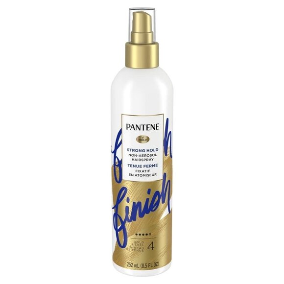 Pantene Pro-V Non-Aerosol Hairspray, Extra Strong Hold, Unisex 8.5 oz, 2 Pack - Picture 2 of 4